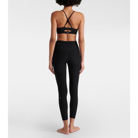 Alo Yoga Airlift Intrigue Strappy Sports Bra Black Size Small - Picture 10 of 12